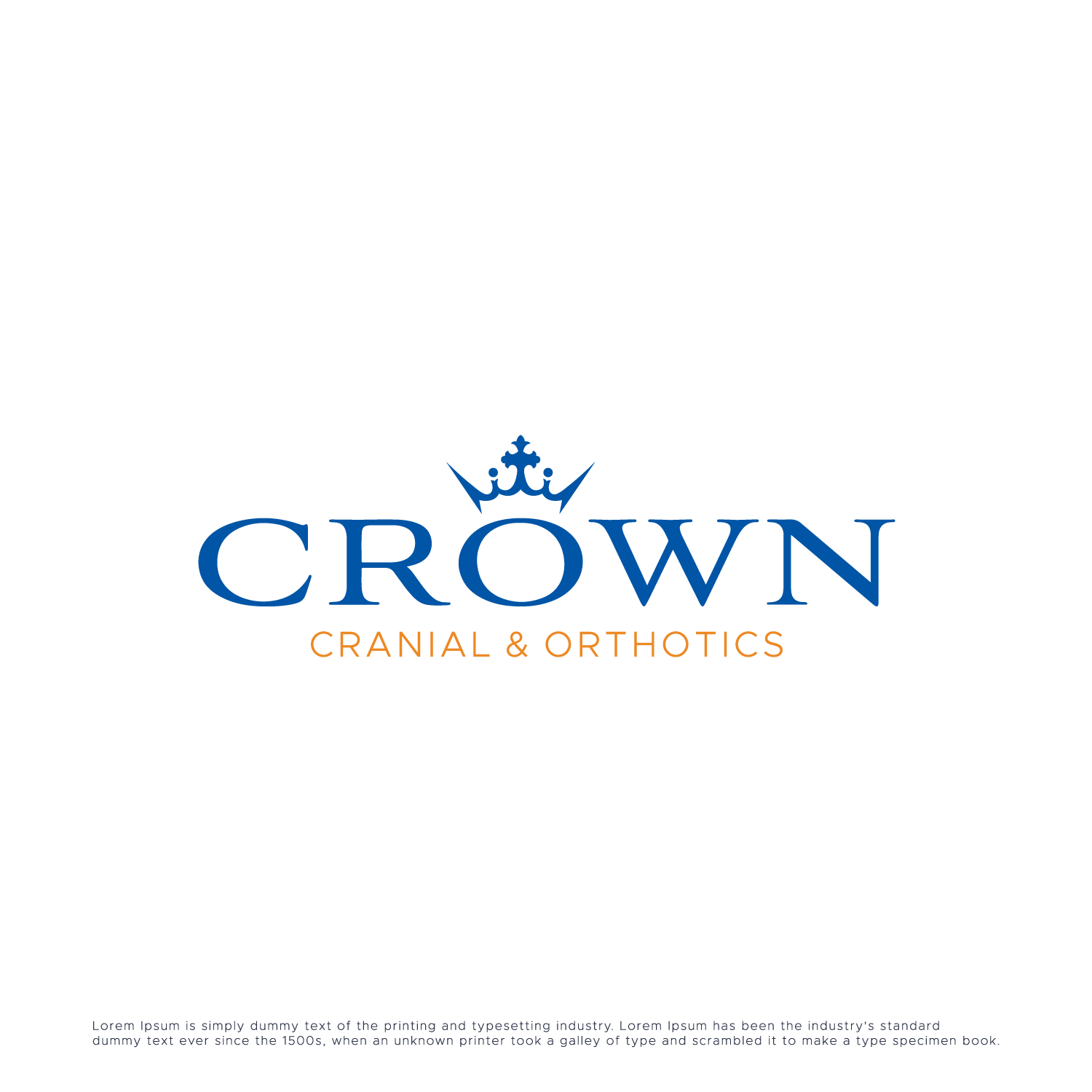 Logo-Design von Potatow für Crown Cranial & Orthotics | Design #30631504