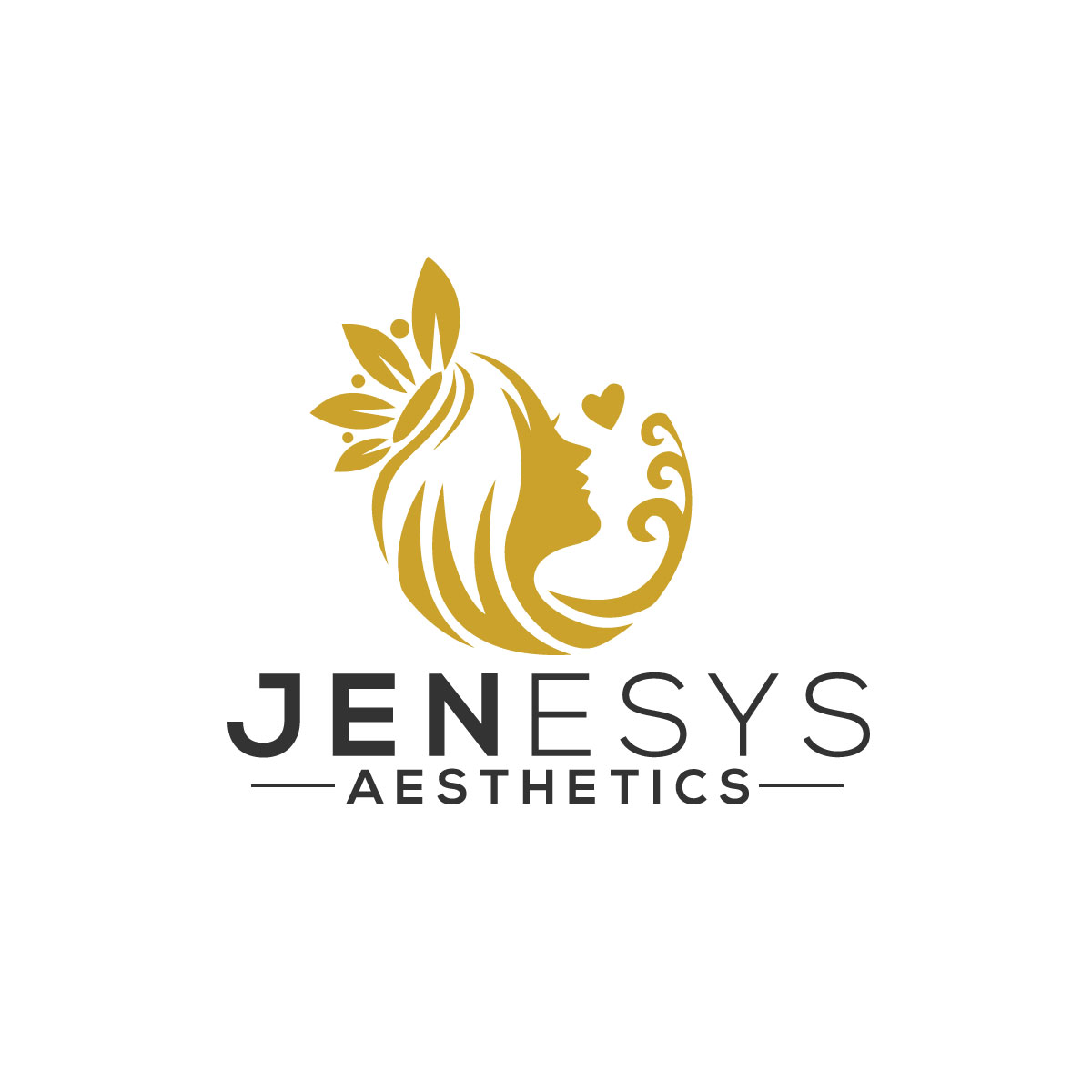 Elegant, Playful, Beauty and Dermatology Logo Design for JENesys