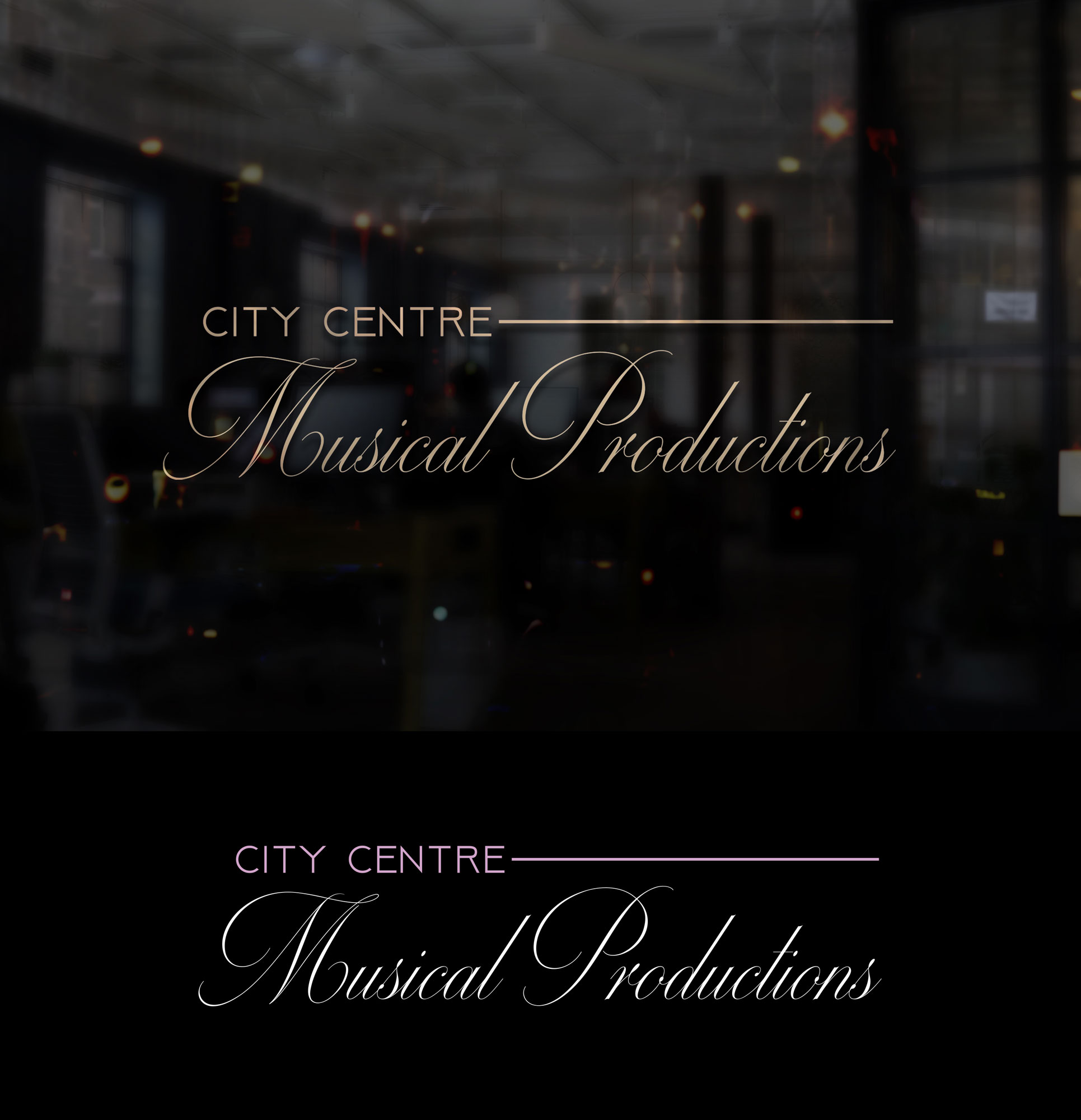 Diseño de Logo por we with para City Centre Musical Productions | Diseño #30595242