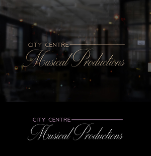 Design de Logo par we with pour City Centre Musical Productions | Design : #30595242