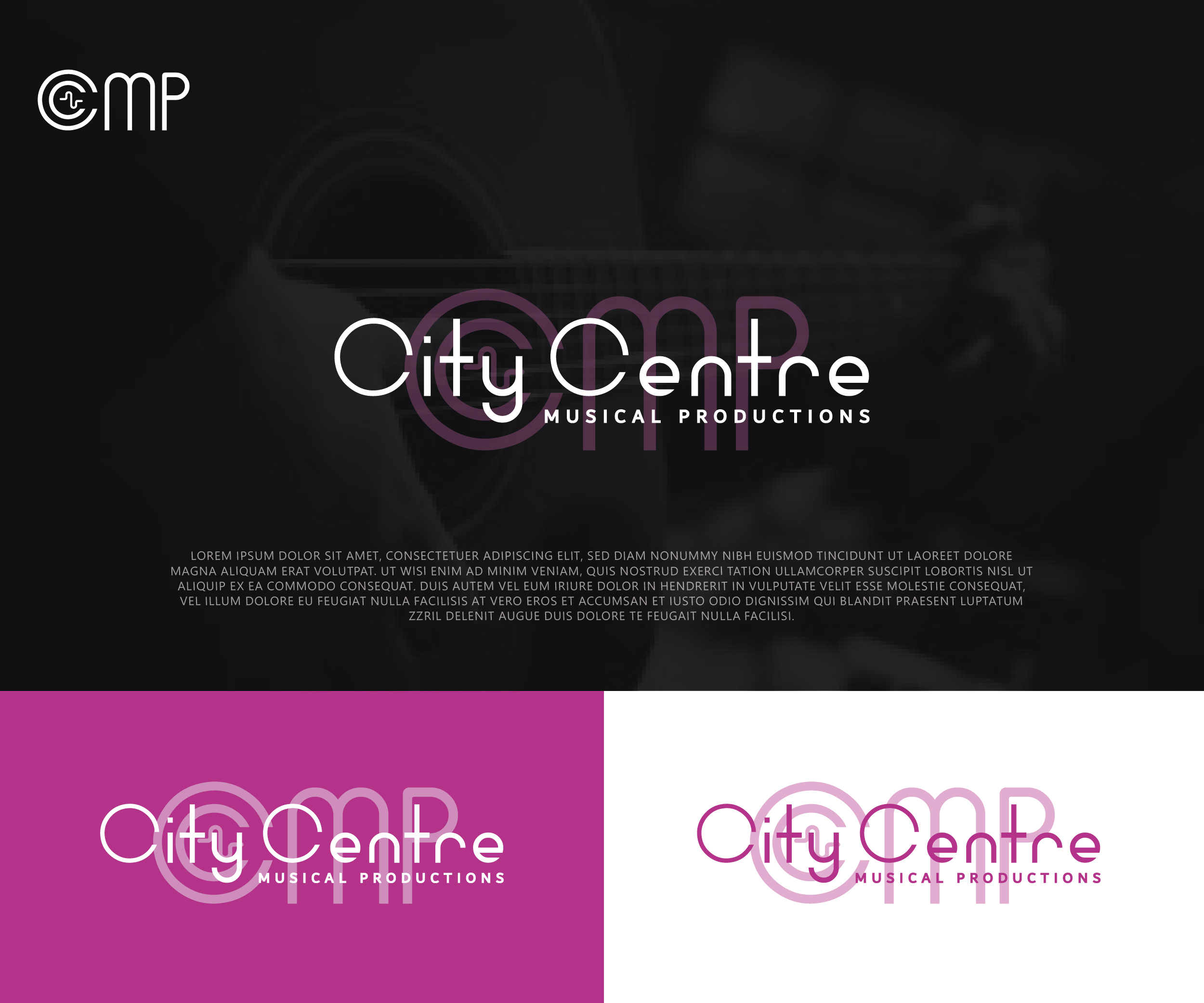 Design de Logo par 99 Art.. pour City Centre Musical Productions | Design #30611470