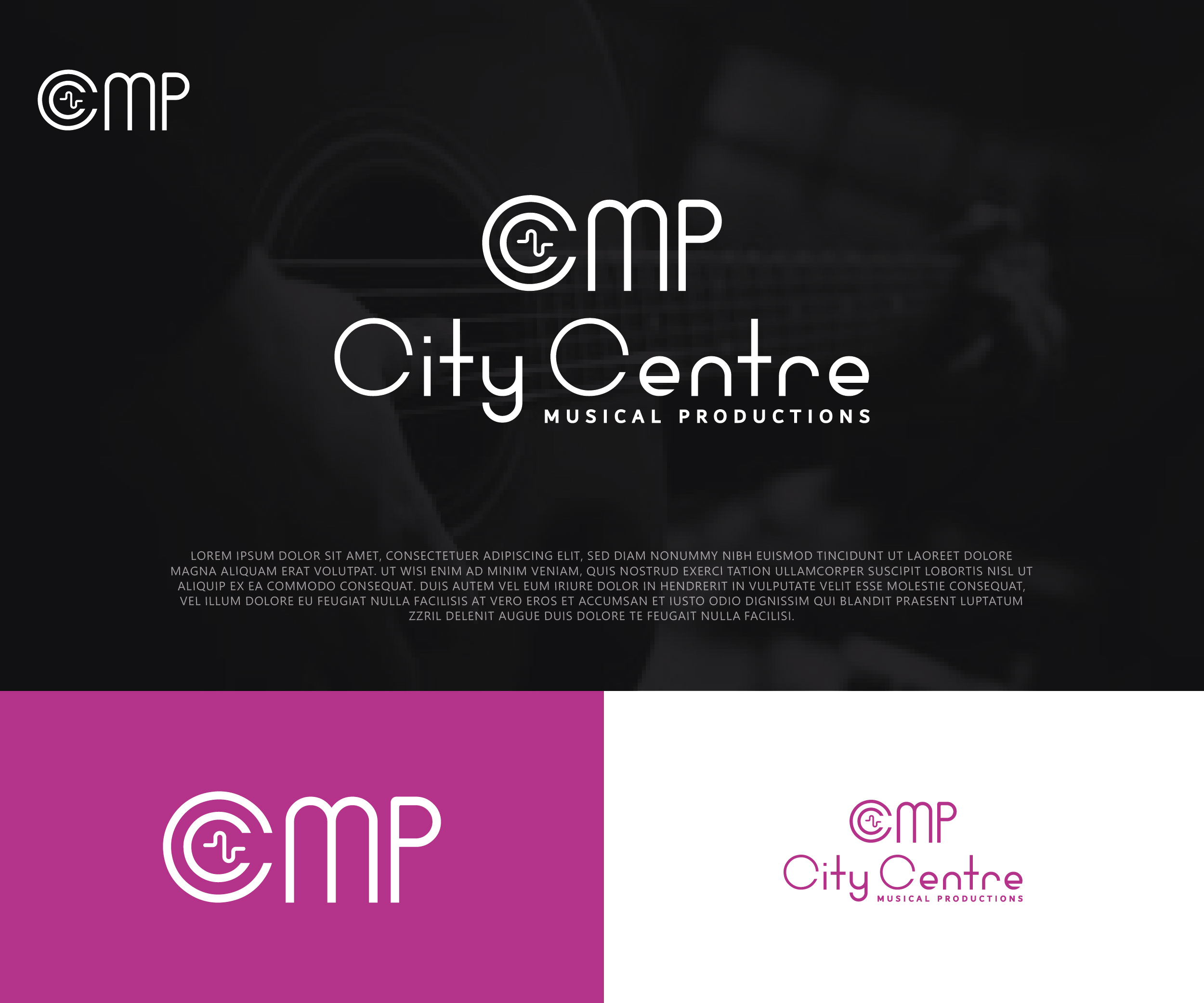 Diseño de Logo por 99 Art.. para City Centre Musical Productions | Diseño #30611471