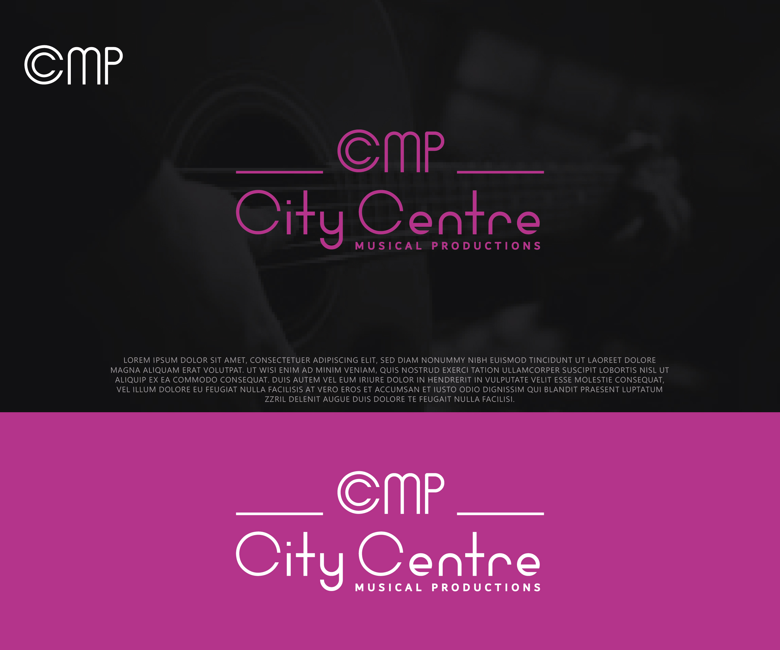 Diseño de Logo por 99 Art.. para City Centre Musical Productions | Diseño #30611472