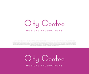 Diseño de Logo por 99 Art.. para City Centre Musical Productions | Diseño: #30611473