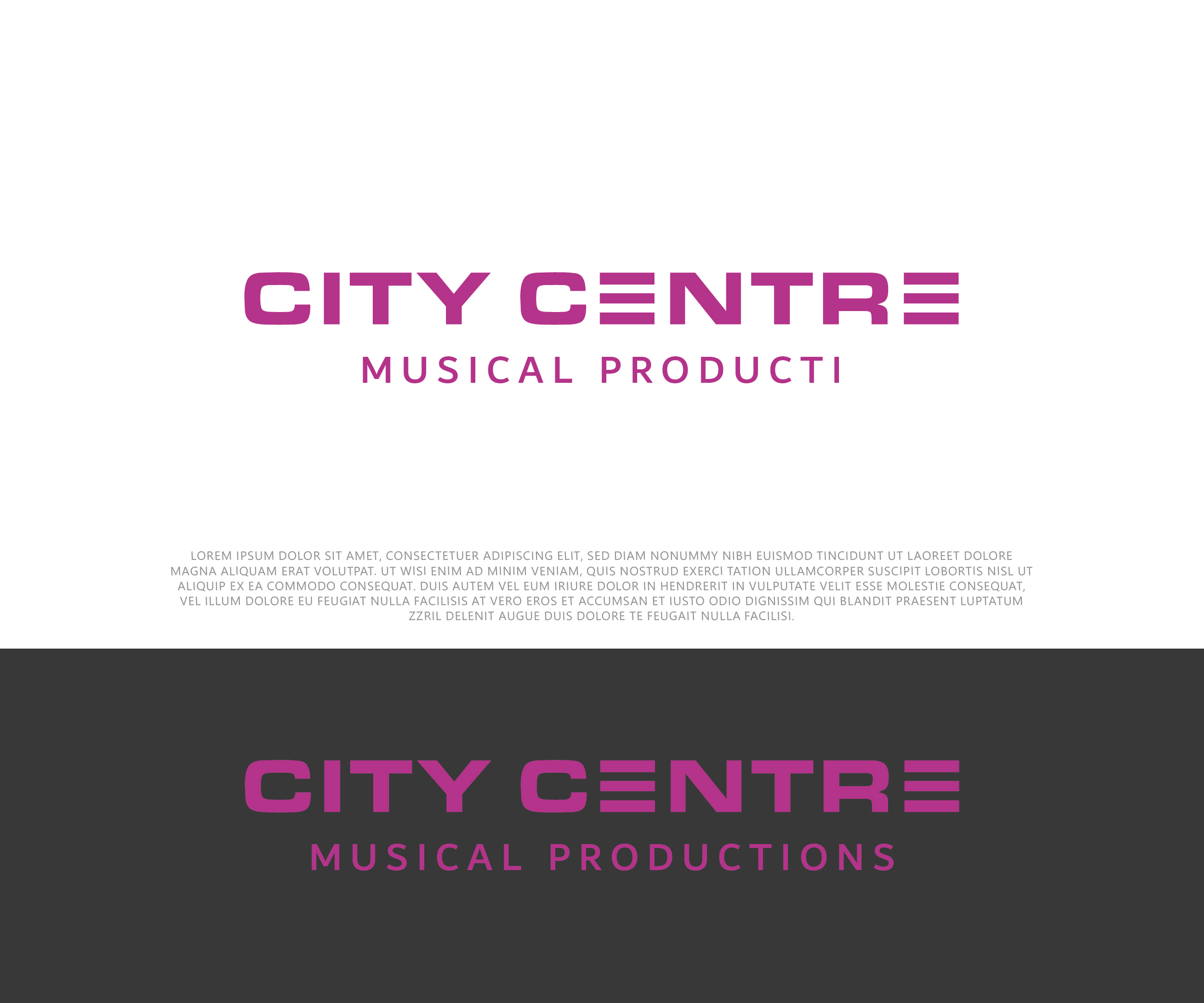 Design de Logo par 99 Art.. pour City Centre Musical Productions | Design #30611478