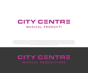 Diseño de Logo por 99 Art.. para City Centre Musical Productions | Diseño: #30611478