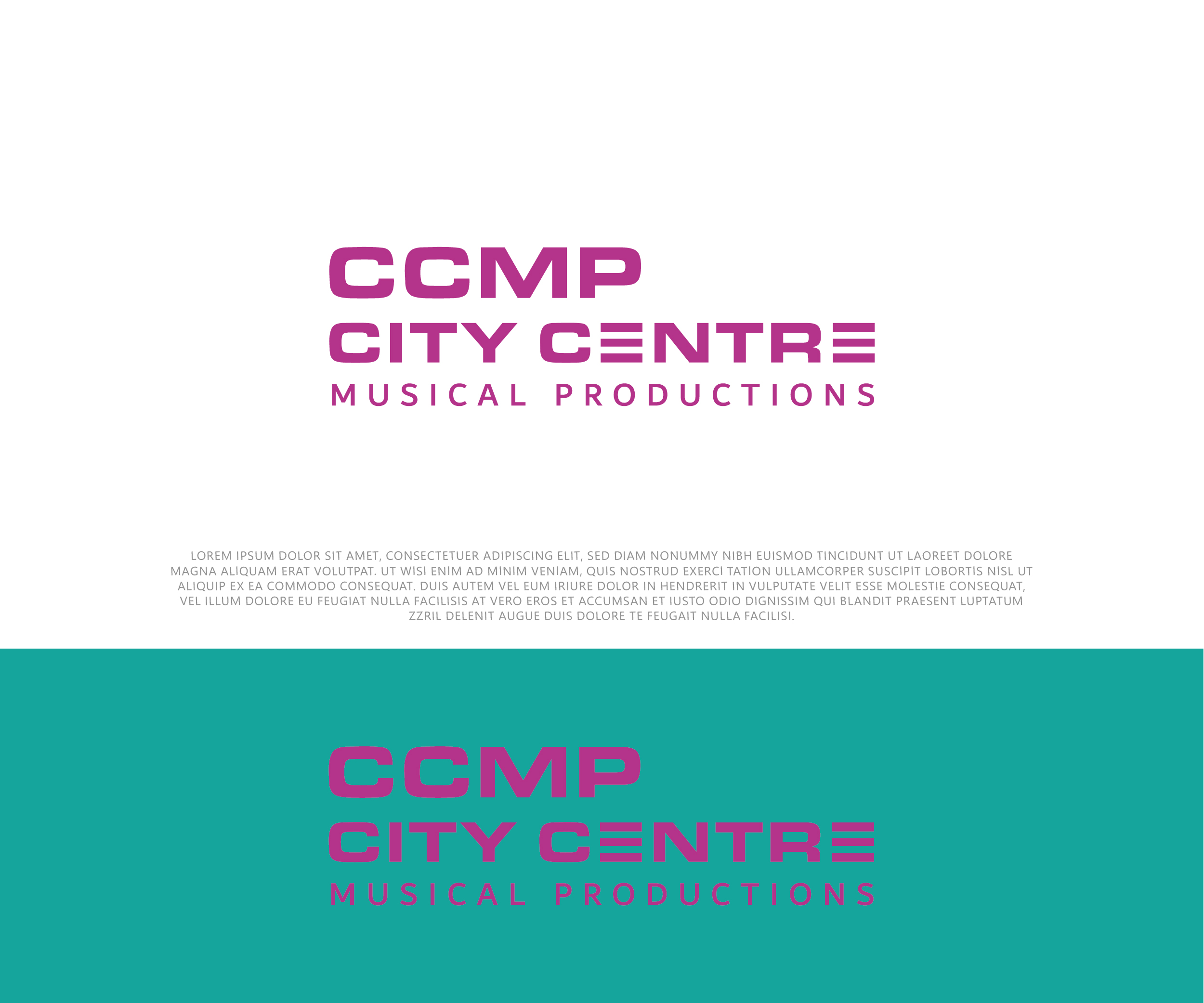 Logo Design by 99 Art.. for City Centre Musical Productions | Design #30611479