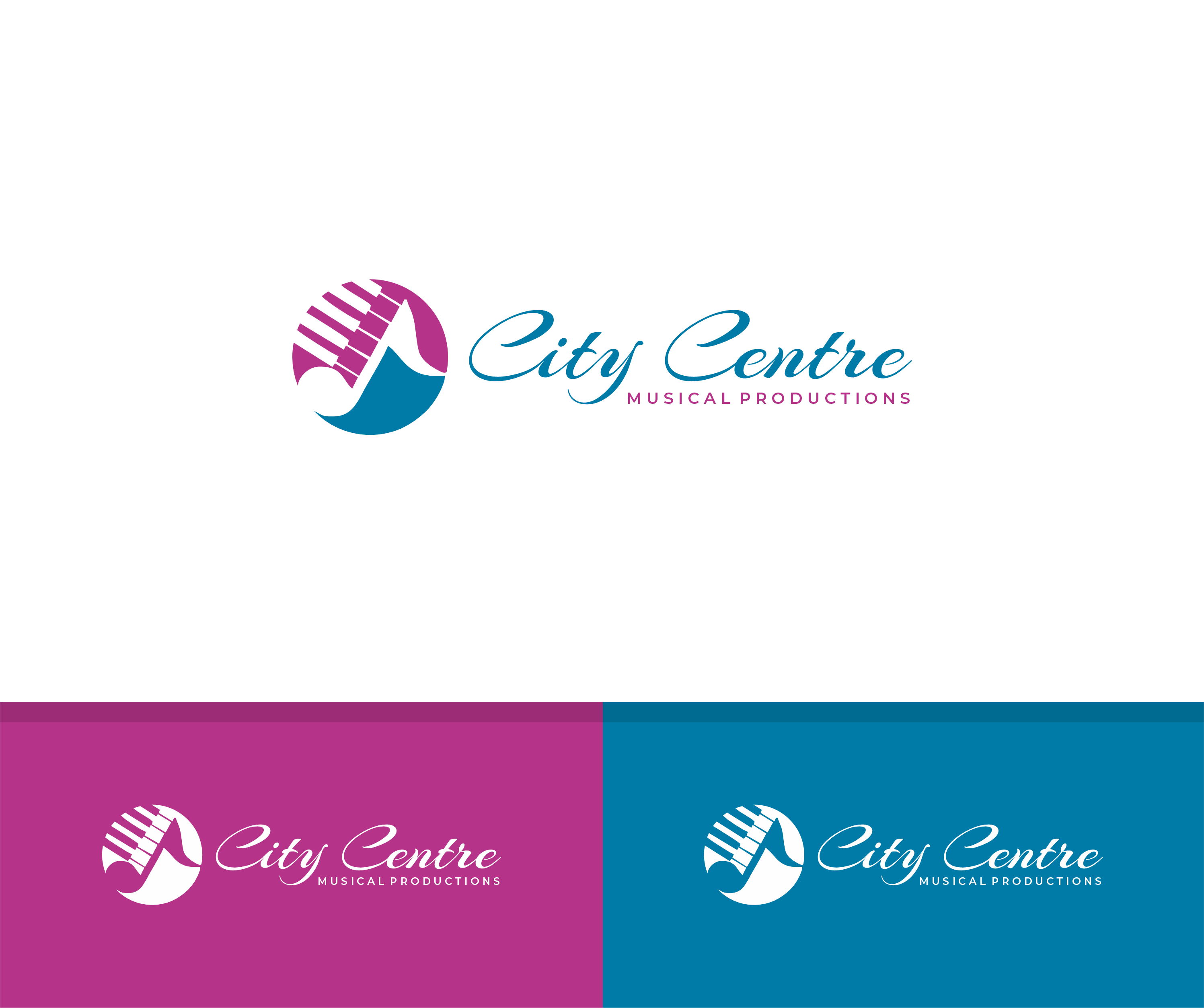 Diseño de Logo por saesean para City Centre Musical Productions | Diseño #30593492