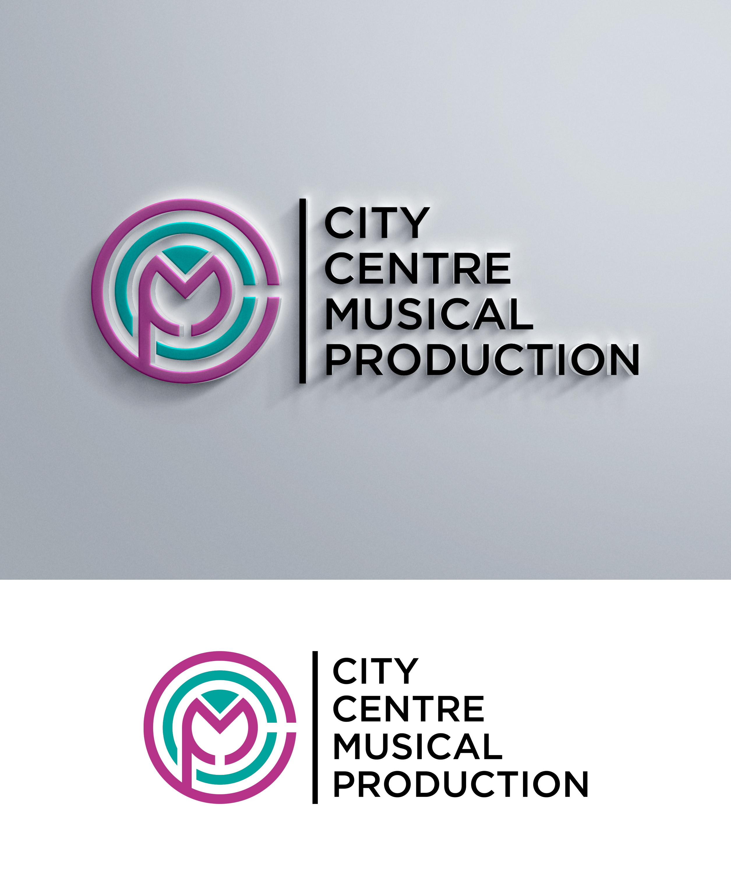 Logo Design by loveqis for City Centre Musical Productions | Design #30591006