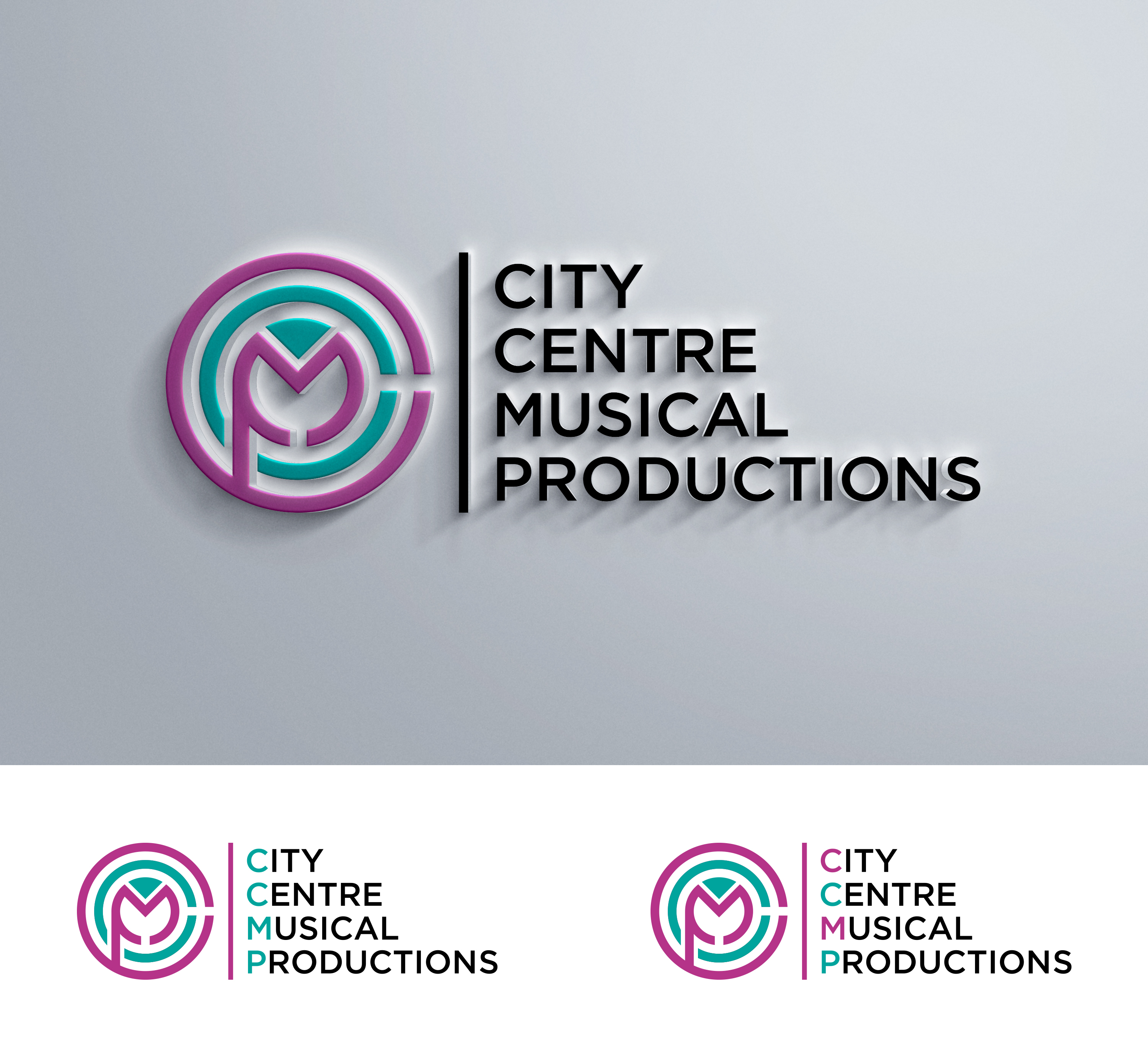 Logo Design by loveqis for City Centre Musical Productions | Design #30741083
