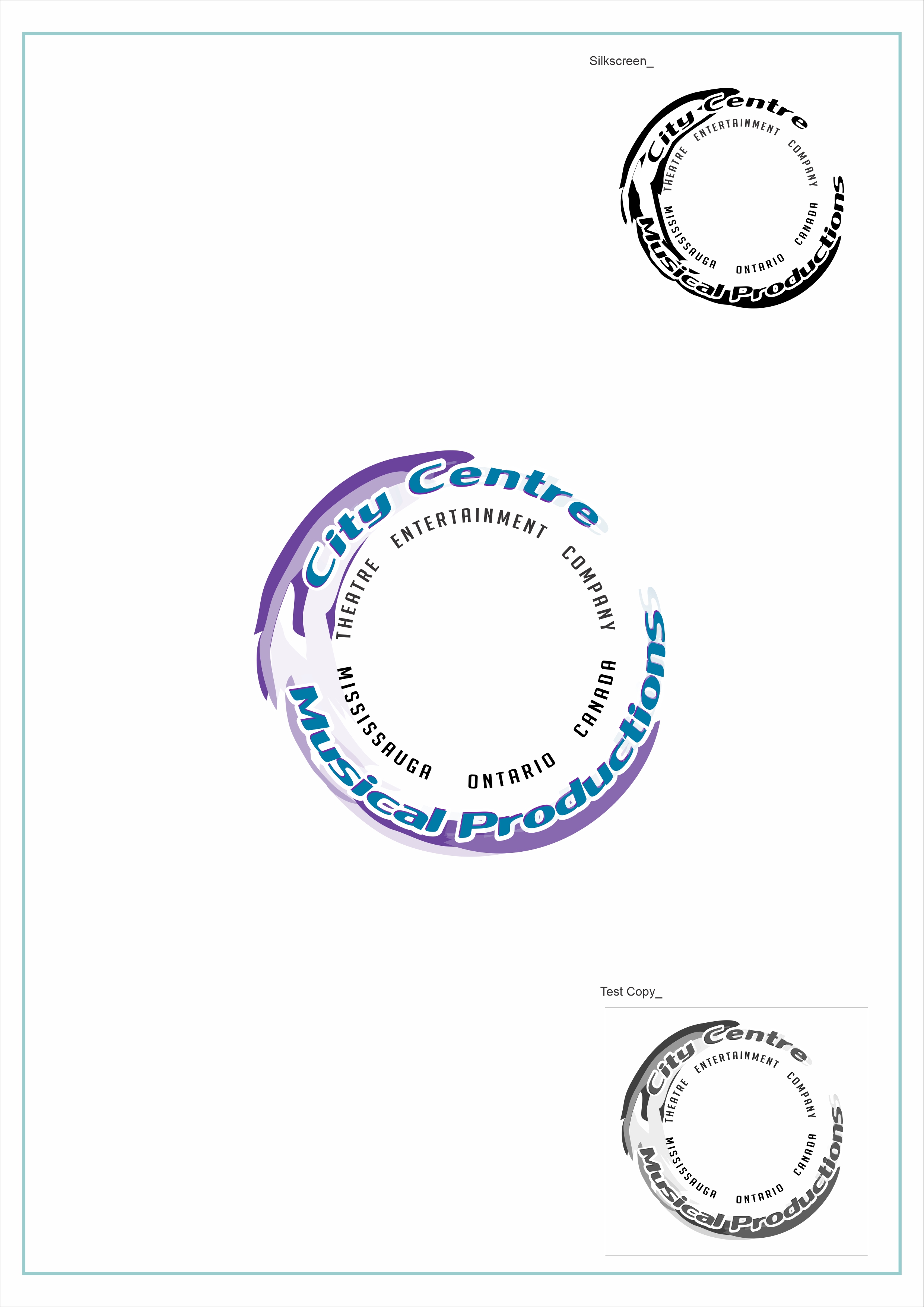 Logo-Design von ERICKADESIVOS für City Centre Musical Productions | Design #30600482