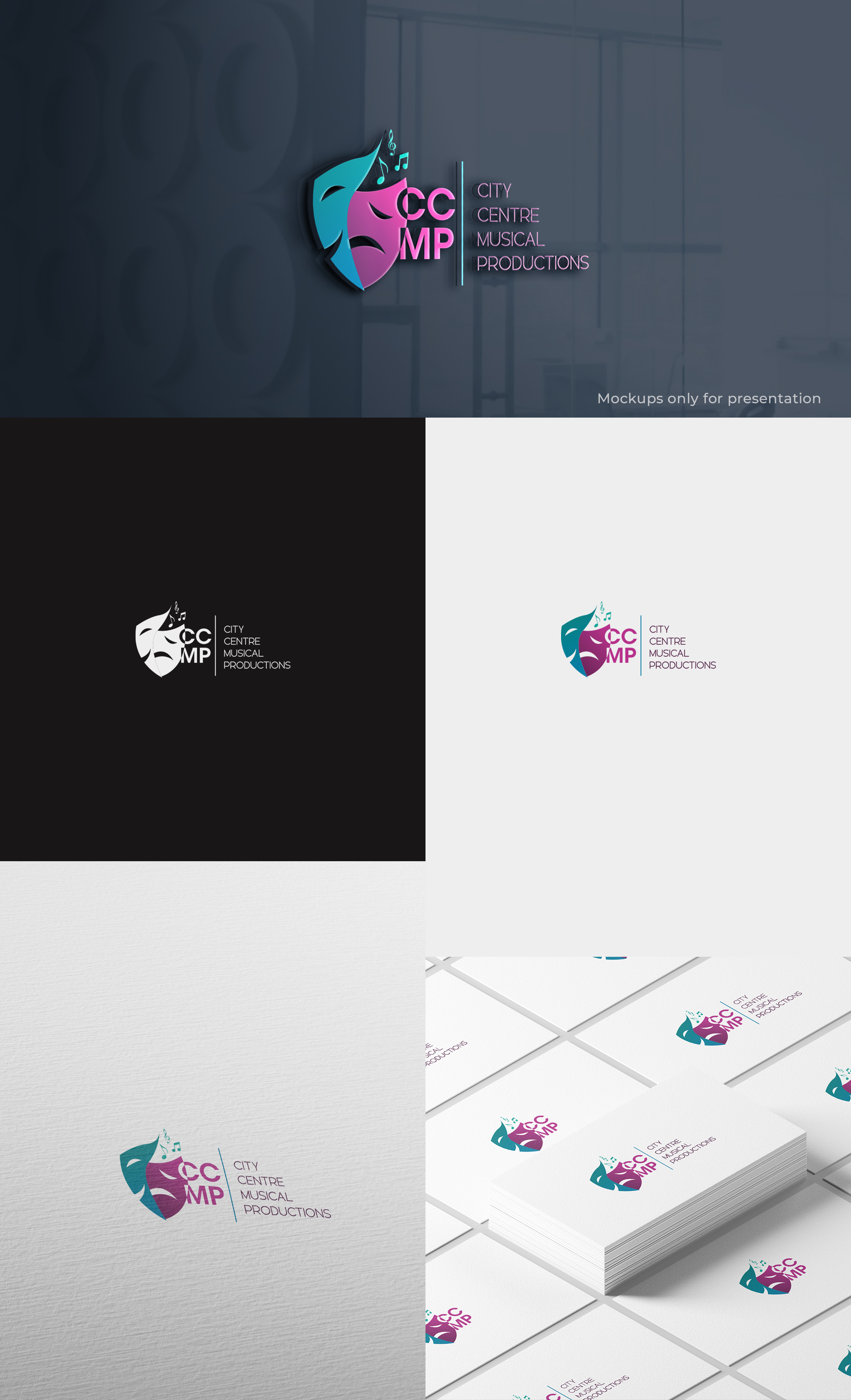 Logo Design by Dennys. for City Centre Musical Productions | Design #30633329