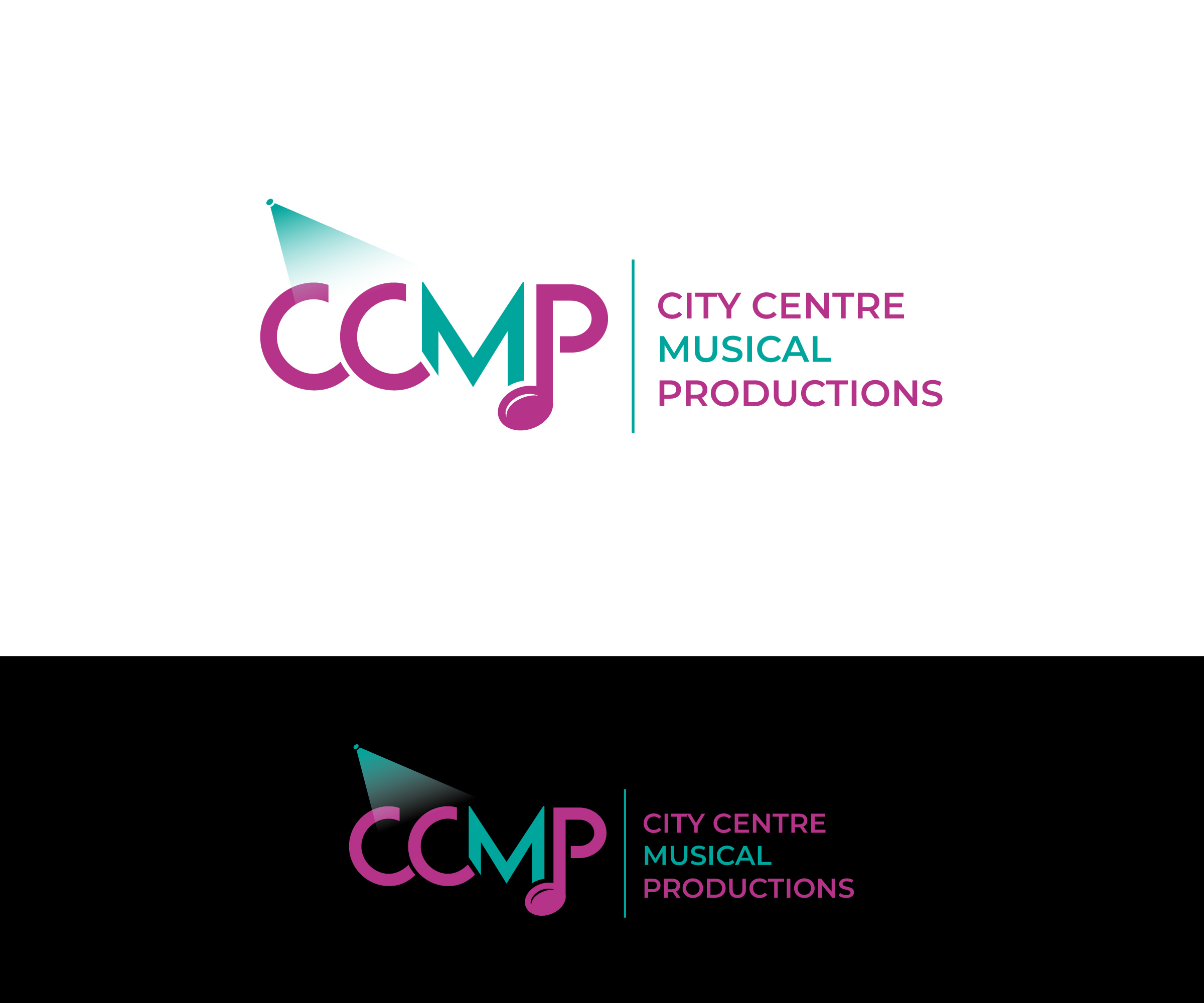 Logo Design by ecorokerz for City Centre Musical Productions | Design: #30742177
