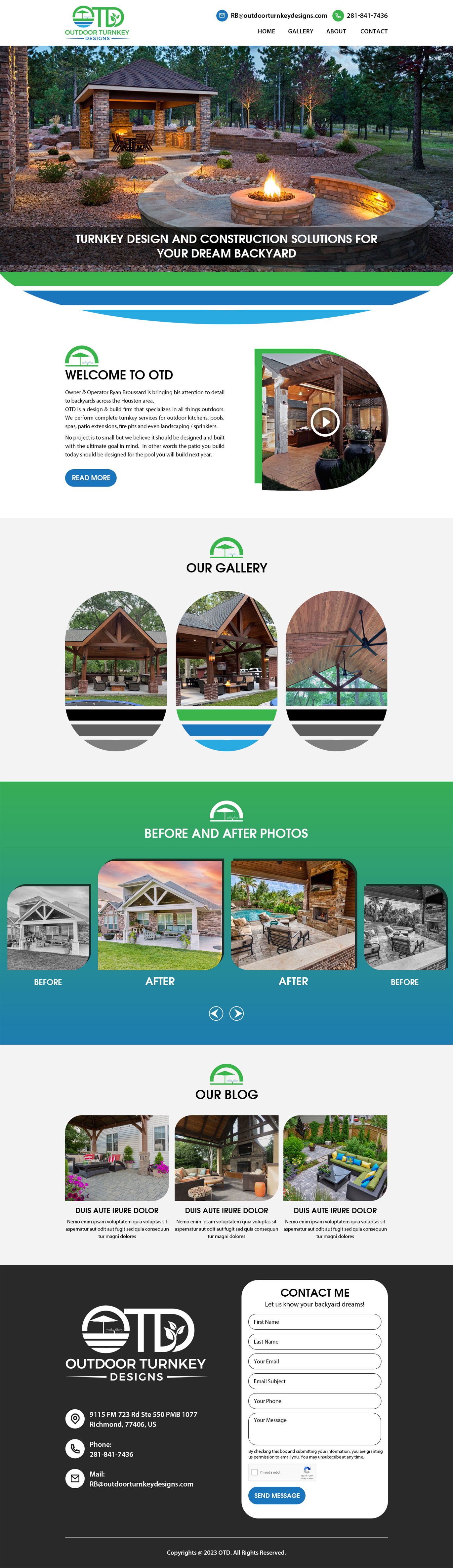 Web Design by MAZY for this project | Design #30594789