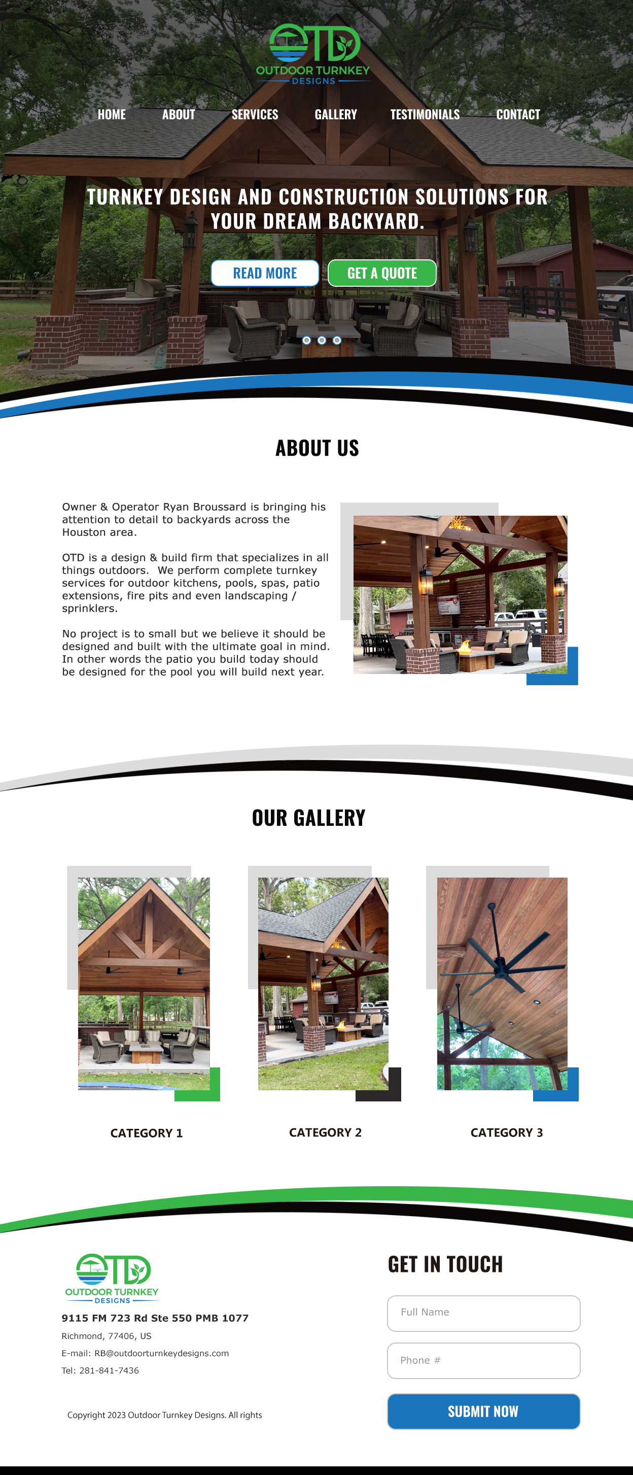 Web Design by M79 for this project | Design #30615510