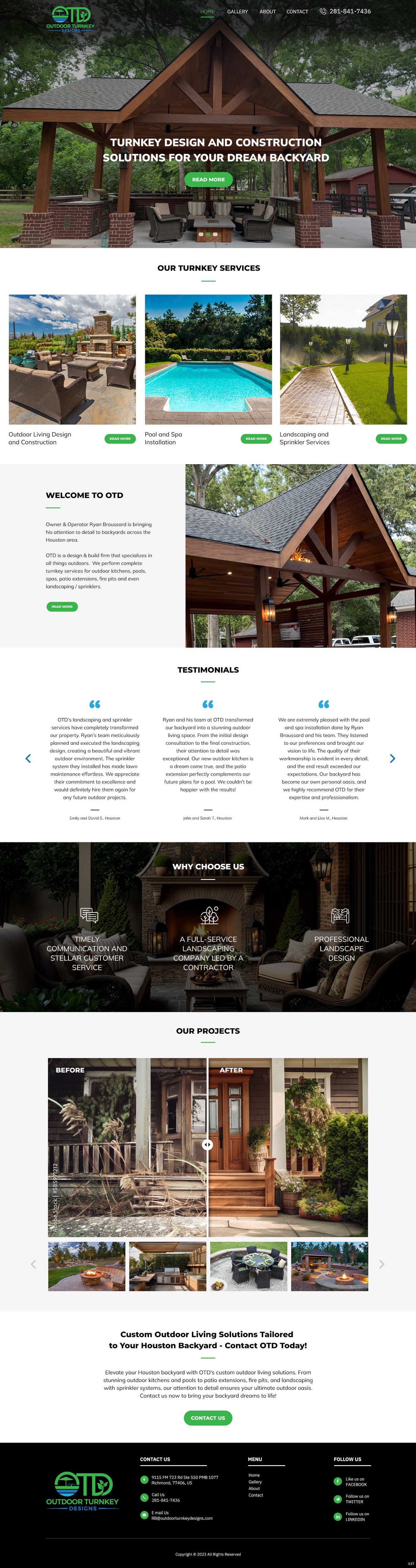 Web Design by pb for this project | Design #30602629
