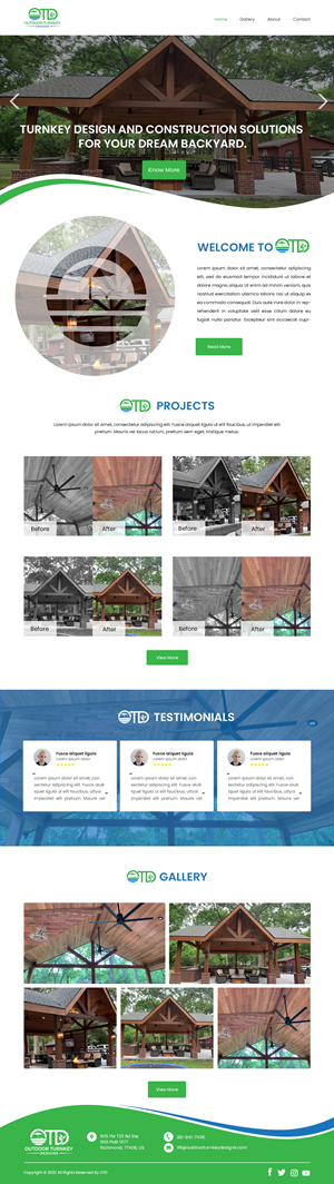 Web-Design von Creations Box 2015 für dieses Projekt | Design: #30600130