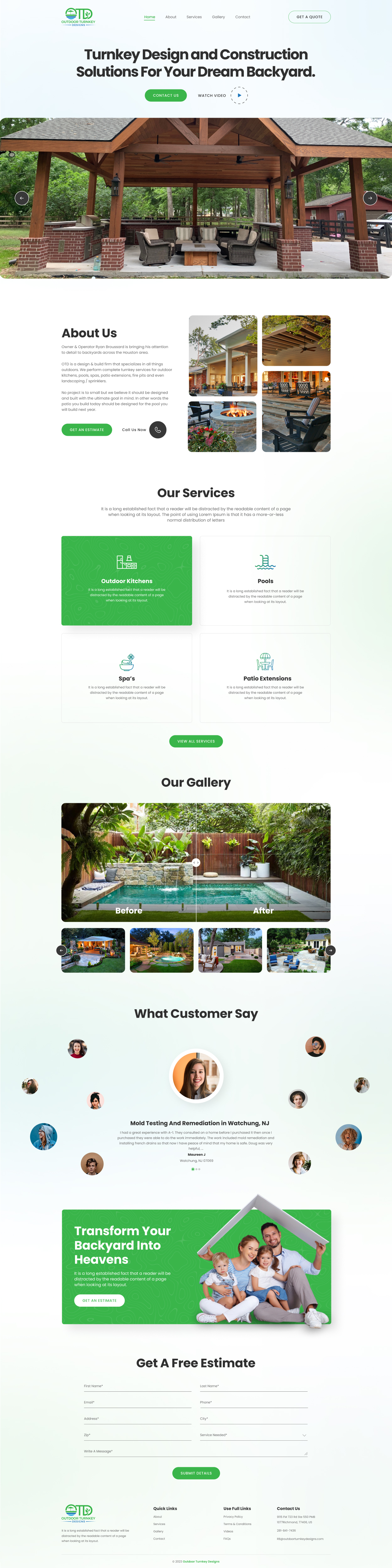 Web Design by Factotum Designs for this project | Design #30597679