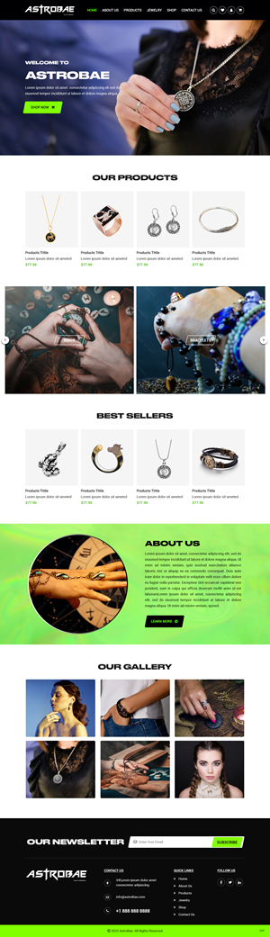 Web Design par pb pour ce projet | Design : #30595711