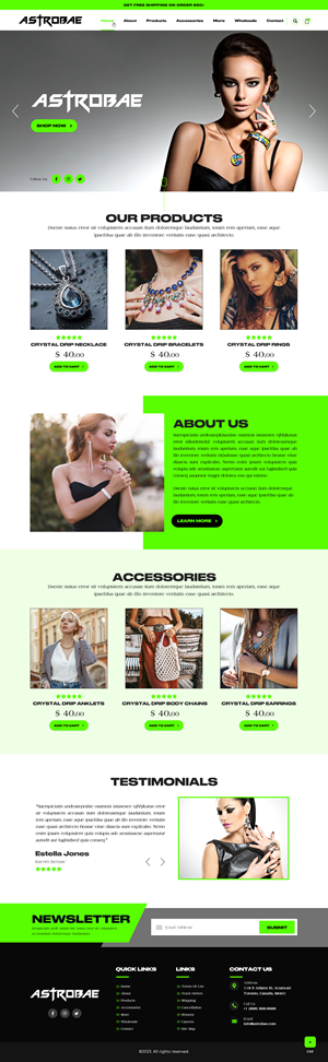 Web Design par pb pour ce projet | Design : #30602587