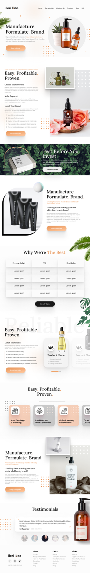 Web Design by Deli for this project | Design: #30663094