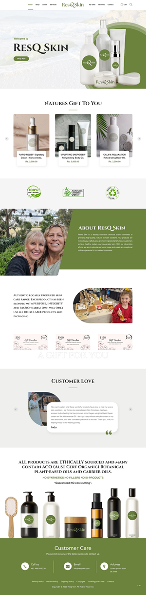 Web Design by pb for this project | Design: #30602672