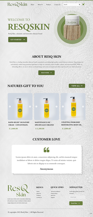 Web Design by pb for this project | Design: #30602674