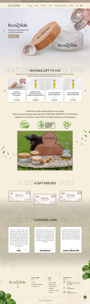 Web Design by pb for this project | Design: #30602680