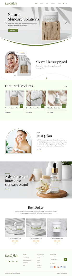 Web Design by sai.designer87 for this project | Design: #30631132