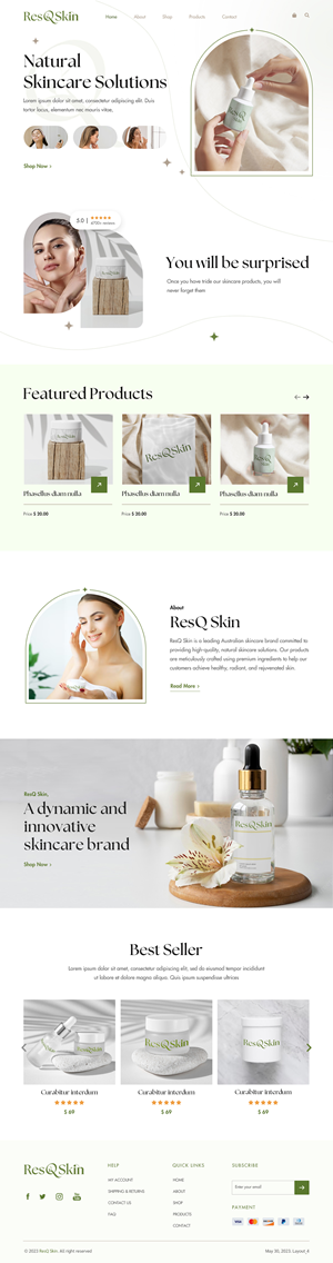Web Design by sai.designer87 for this project | Design: #30631133