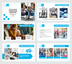 PowerPoint-Design von pb für Stiftung IdéeSport | Design: #30638671