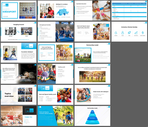 PowerPoint-Design von pb für Stiftung IdéeSport | Design: #30683669