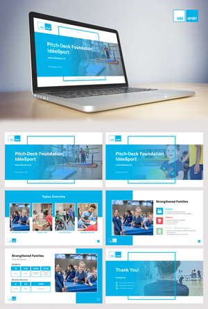 PowerPoint-Design von n2presents für Stiftung IdéeSport | Design: #30608260