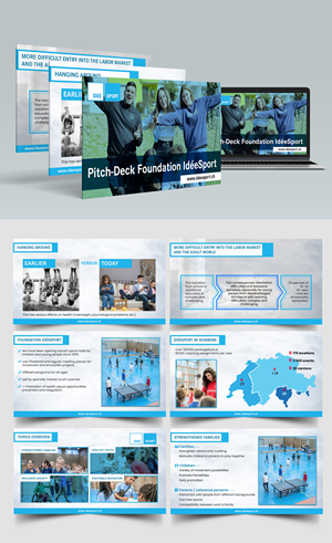 PowerPoint-Design von SAI DESIGNS für Stiftung IdéeSport | Design: #30634815