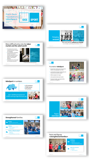 PowerPoint-Design von joseborgesbarboza 2 für Stiftung IdéeSport | Design: #30626510