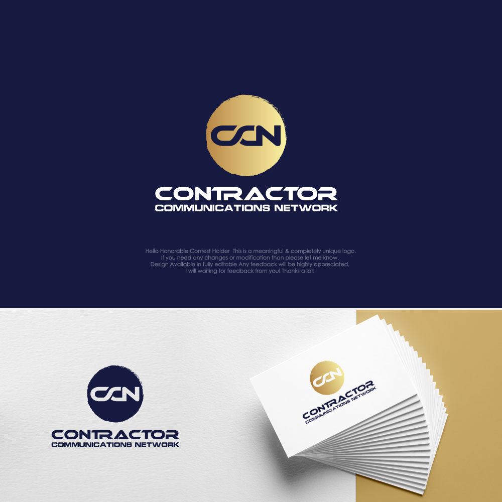 Logo-Design von LogoEon für Contractor Communications Network | Design #30597603