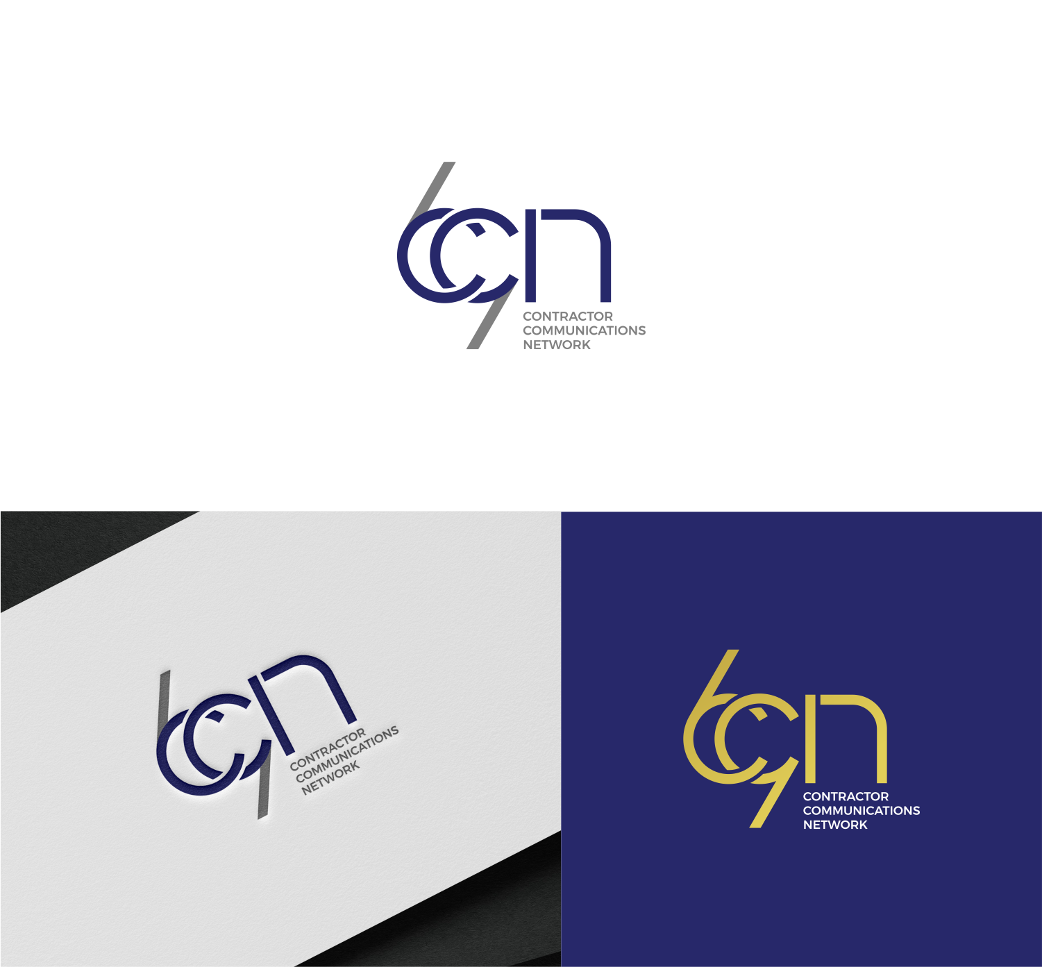 Logo-Design von .Ashu. für Contractor Communications Network | Design #30609200