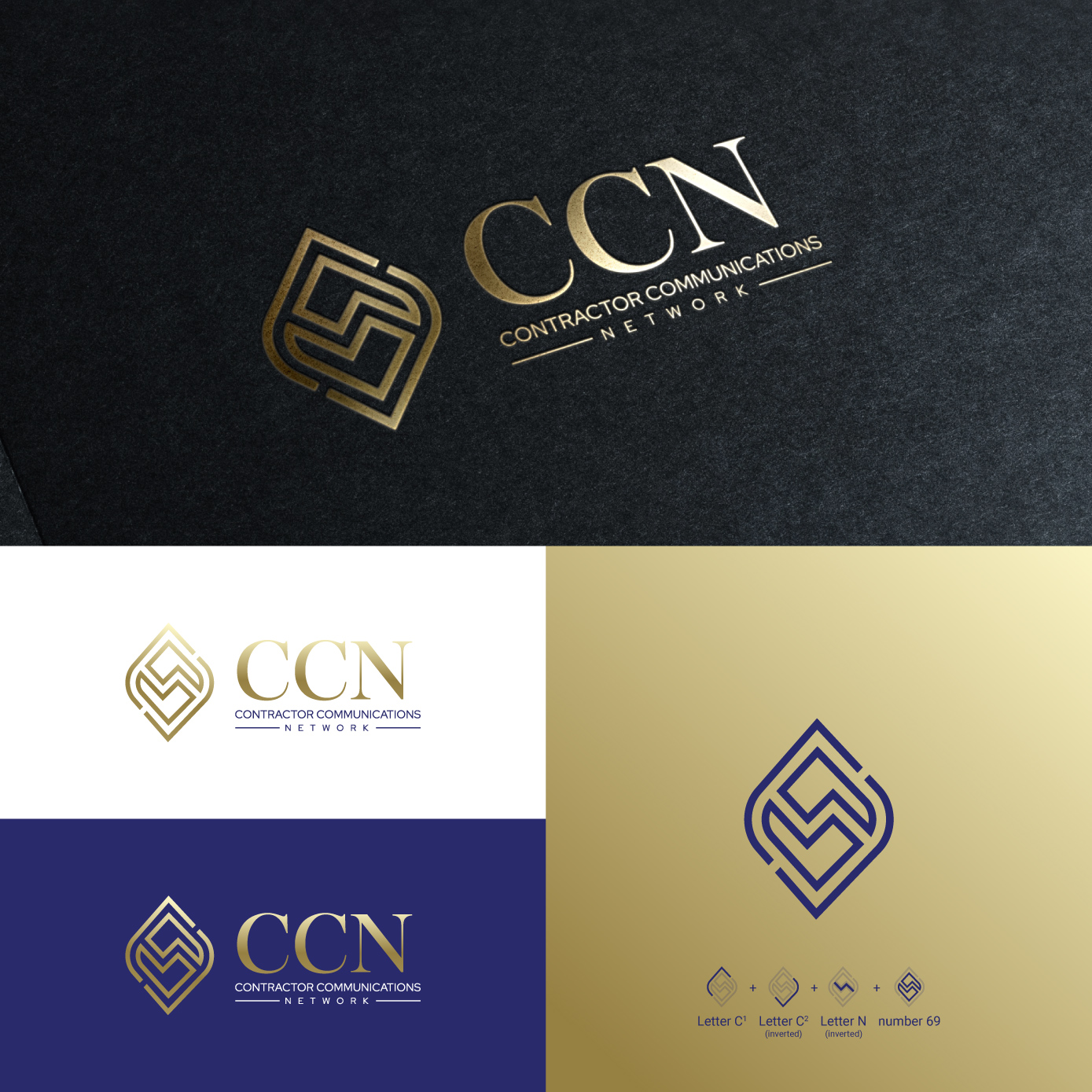 Logo Design by Radsky17 for Contractor Communications Network | Design #30597730