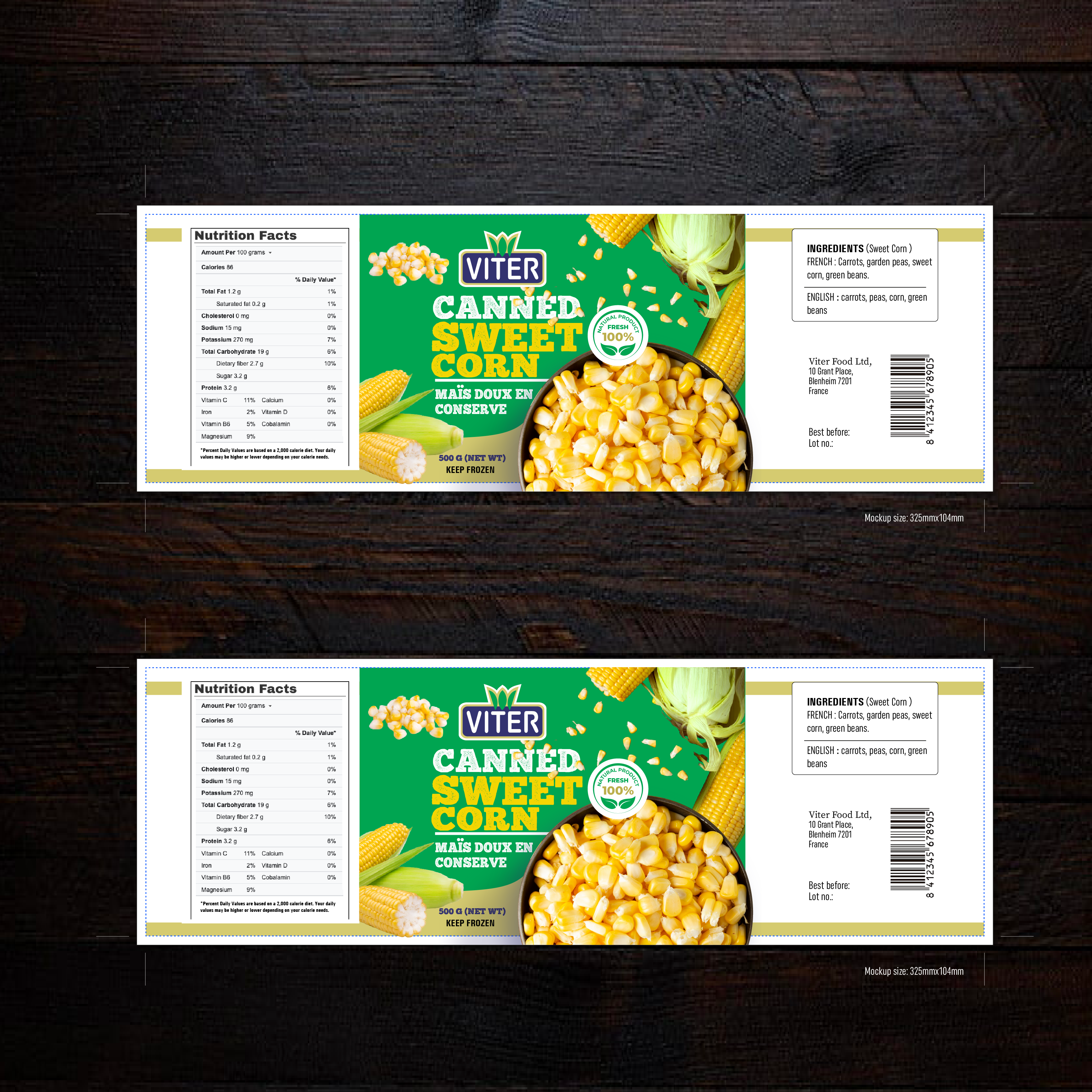 Label Design by designgreen for this project | Design #30599637