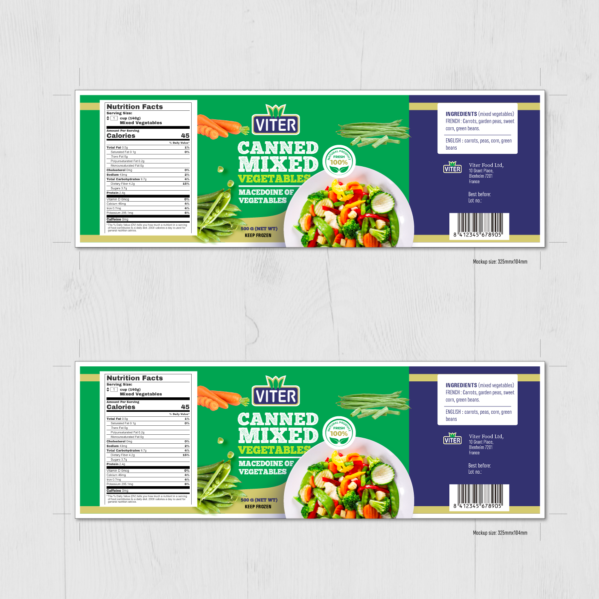 Label Design by designgreen for this project | Design #30601250