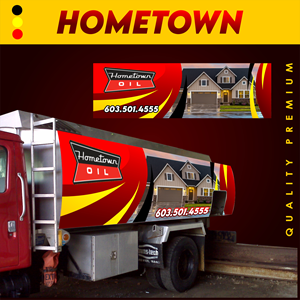 Car Wrap-Design von MARO07 für Hometown Oil | Design #30634992