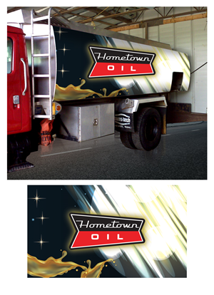 Car Wrap-Design von HT Graphic für Hometown Oil | Design: #30627441