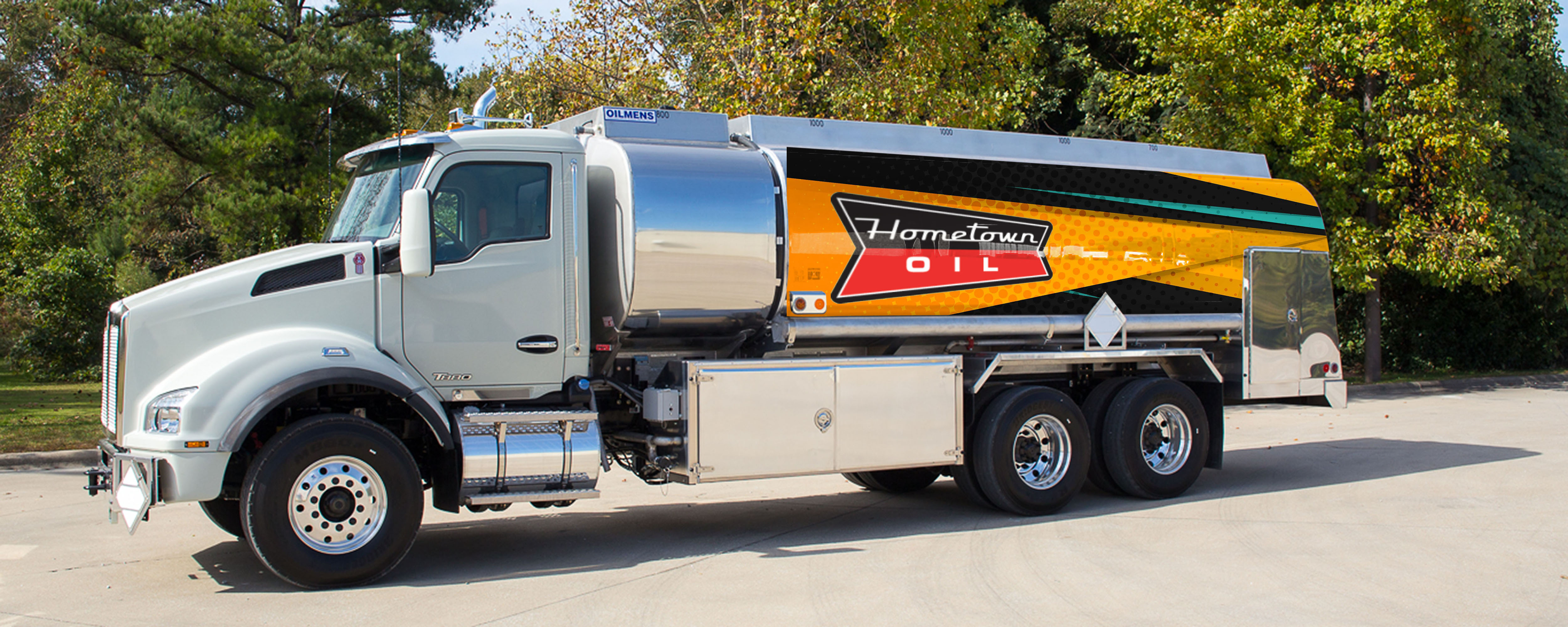 Car Wrap Design by AZ_Studio for Hometown Oil | Design #30794060