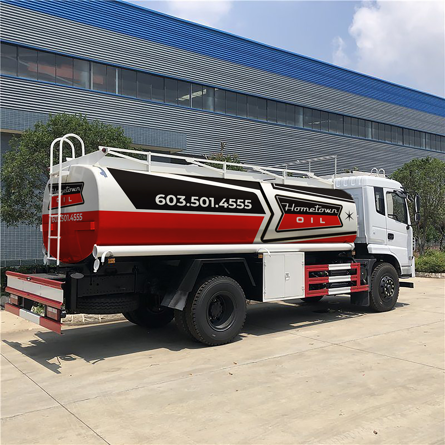 Car Wrap Design by icirotrisna for Hometown Oil | Design #30616078