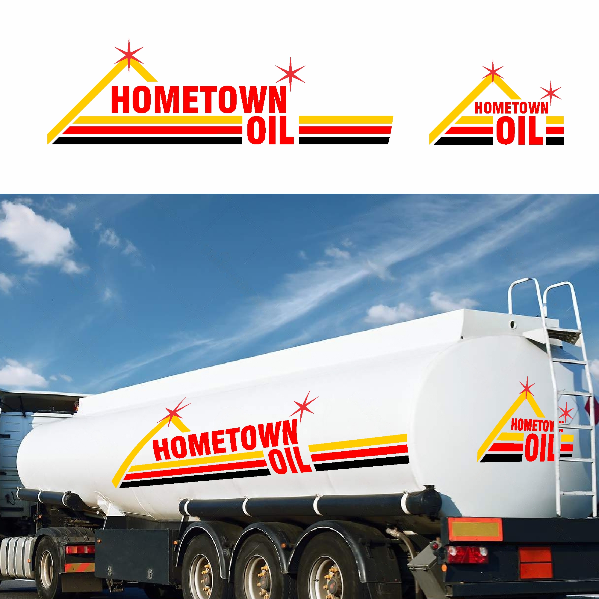 Car Wrap Design by The Dani for Hometown Oil | Design #30629561