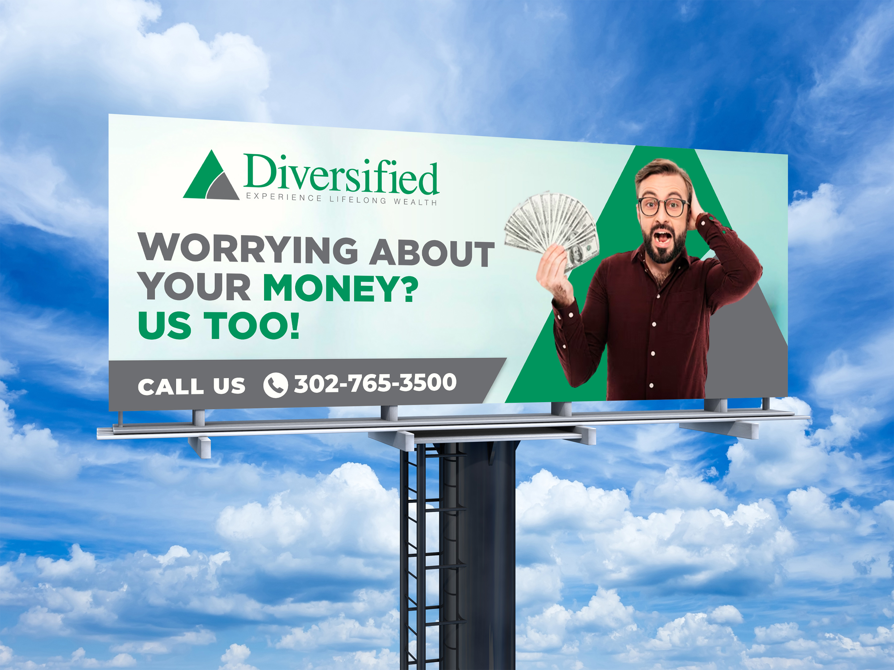 Diseño de Cartelera por WellDesign para Diversified | Diseño #30639944