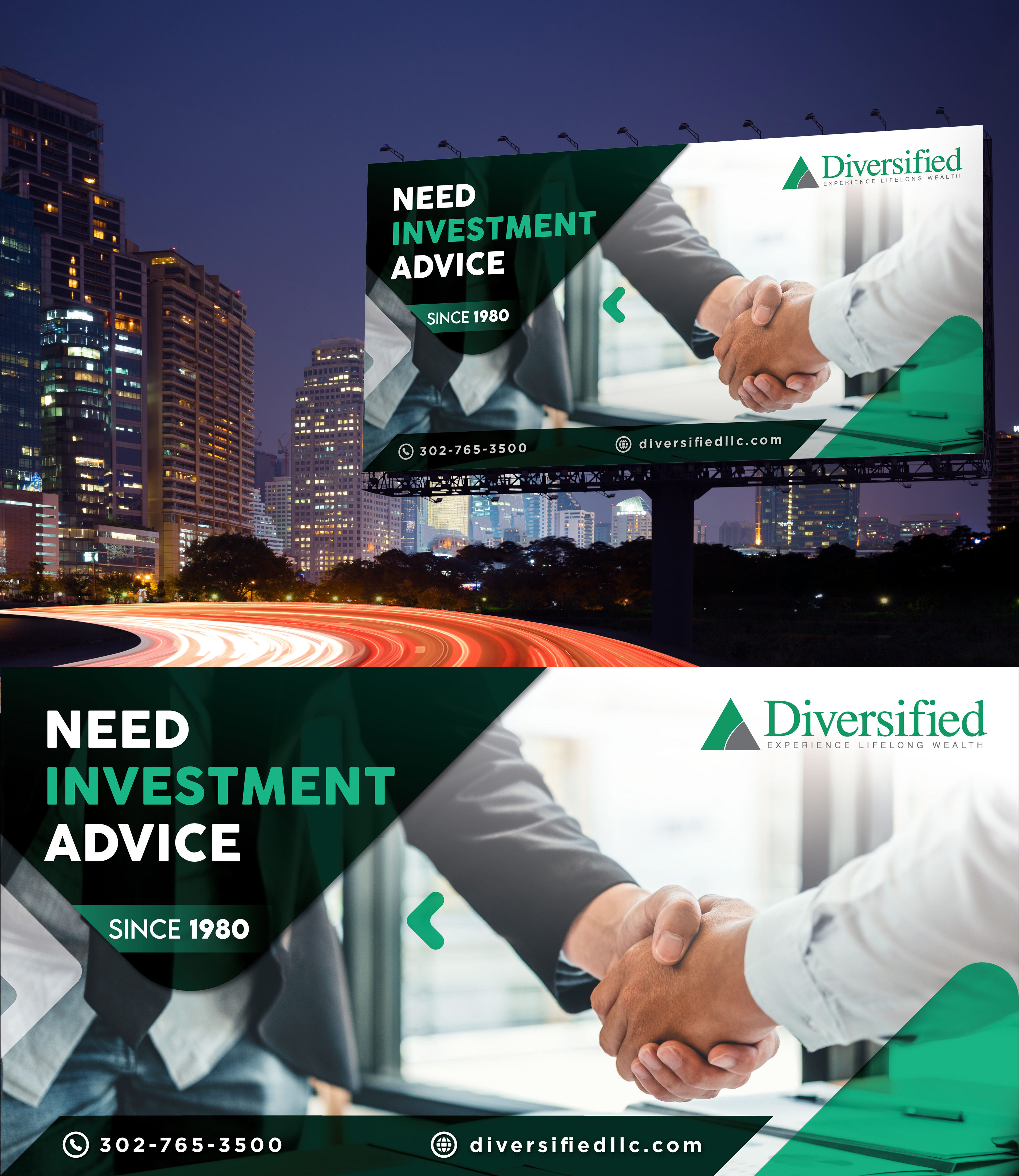Diseño de Cartelera por Impressive Solutions para Diversified | Diseño #30629647