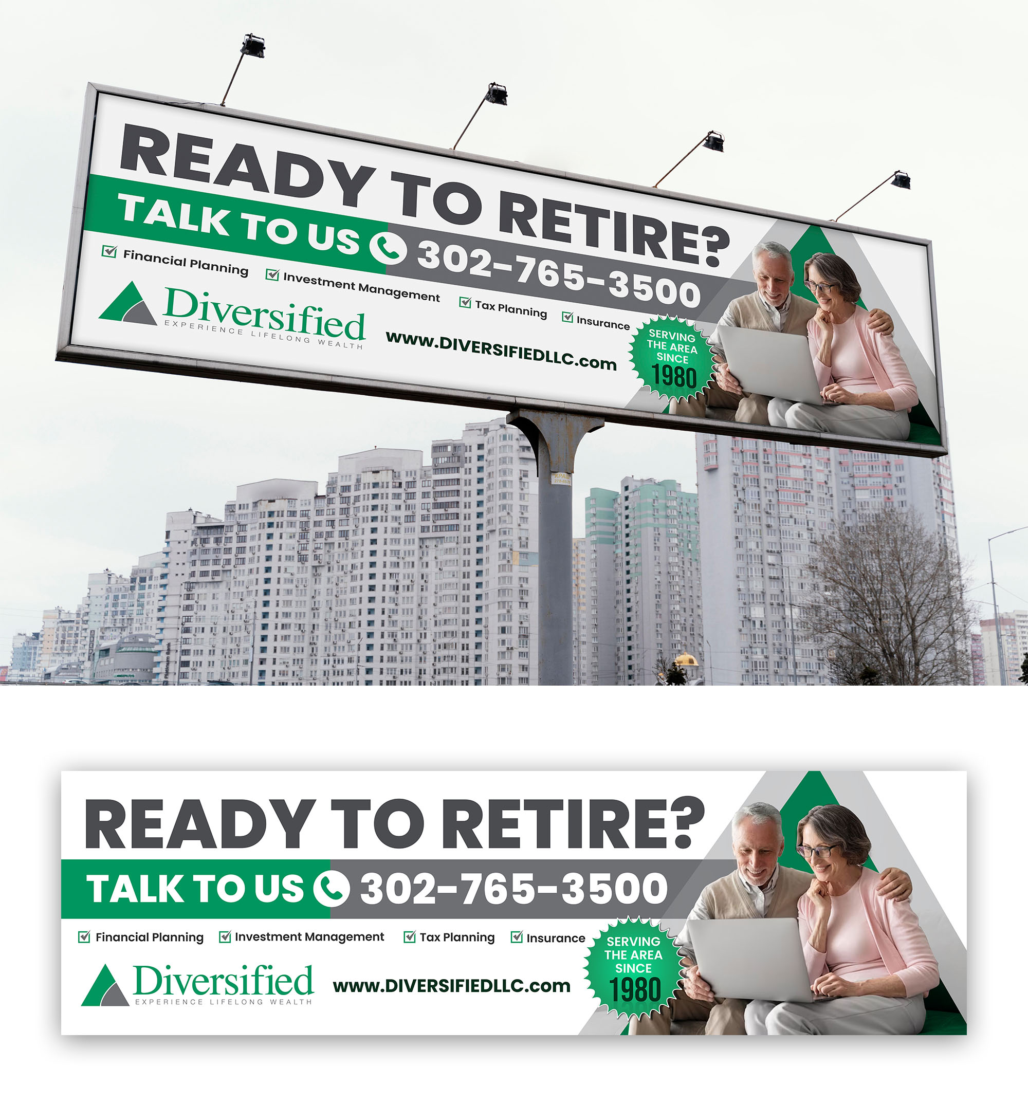 Werbetafel-Design von debdesign für Diversified | Design #30606209