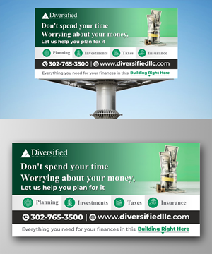 Werbetafel-Design von ecorokerz für Diversified | Design: #30635045