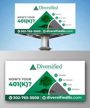 Werbetafel-Design von ecorokerz für Diversified | Design: #30641287